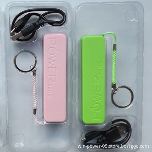 Beautiful mobile phone charger, with capacity 2,200/2,800mAh available